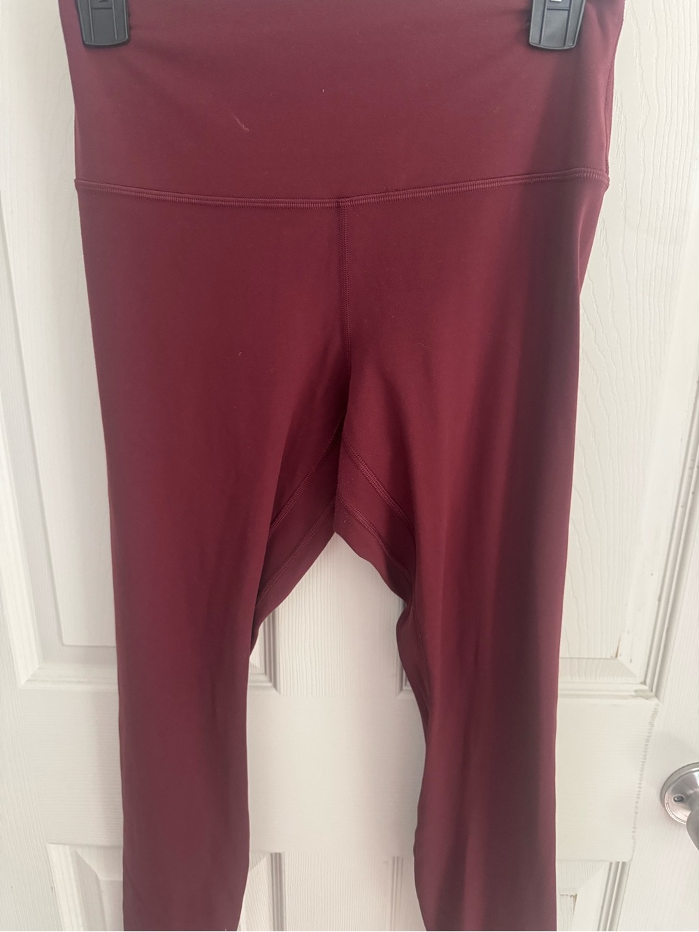lululemon Align™ High-Rise Crop 23" Size 8 Burgundy - Picture 5 of 14